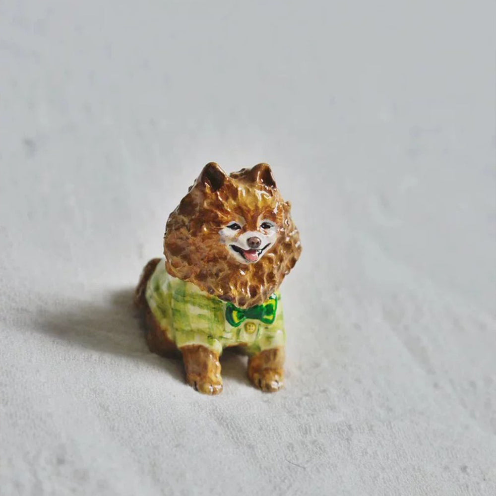 ｜デスクアクセサリー｜ペットの置物 手作り 猫や犬 可愛くて精巧なギフト 世界に一つだけのカスタム