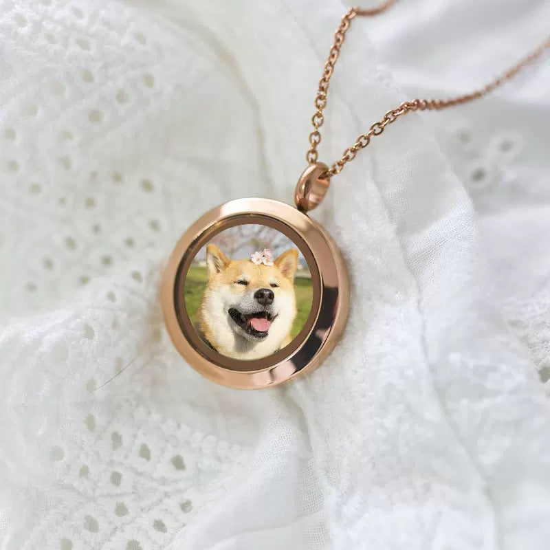 【ペットネックレス】ペットの毛を保存するネックレス アクセサリー 個性カスタマイズ 猫や犬 精美