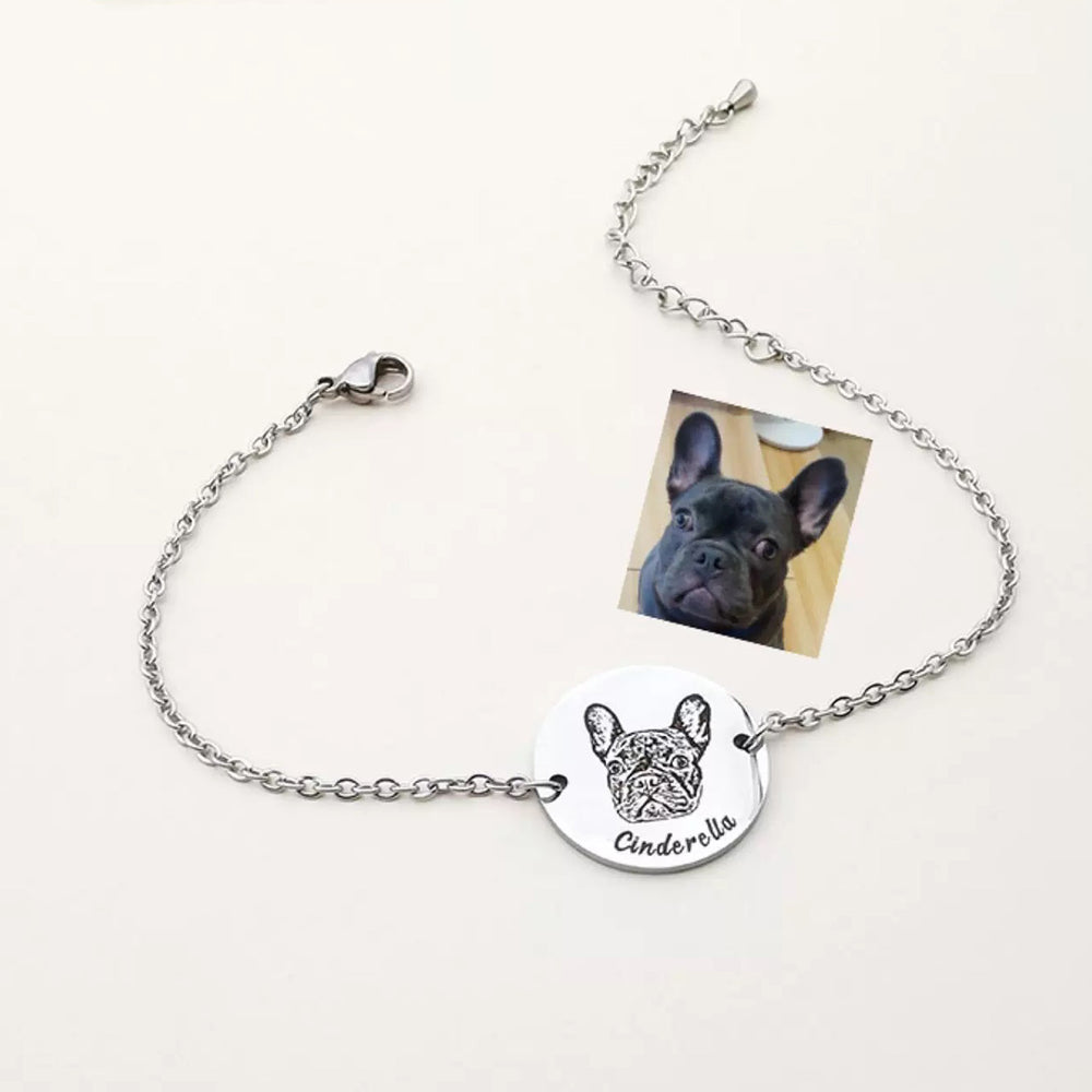 「萌えペットブレスレット」 猫や犬のペット用ブレスレット カスタマイズ 立派なギフト オリジナル個性 アイテム