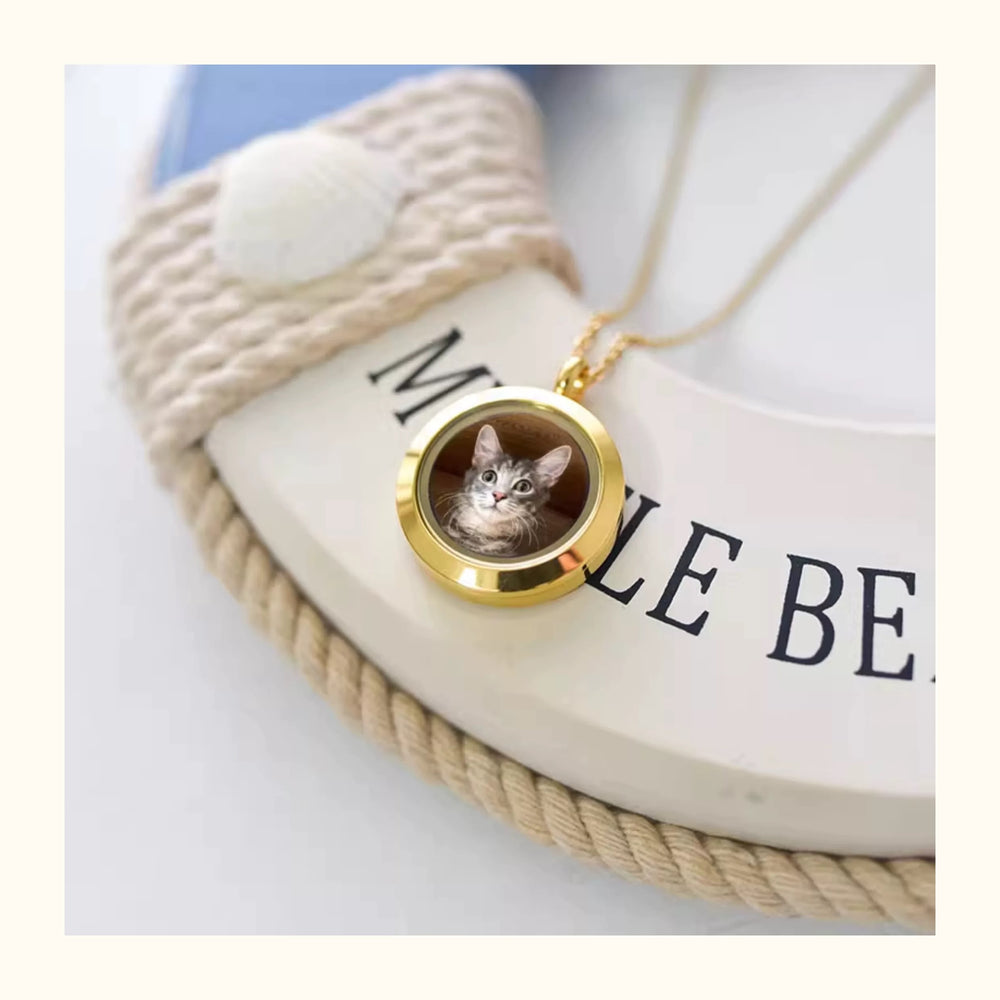 【ペットネックレス】ペットの毛を保存するネックレス アクセサリー 個性カスタマイズ 猫や犬 精美