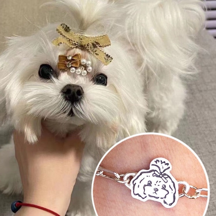 犬や猫などのペット写真で世界に一つの素敵なブレスレット♡