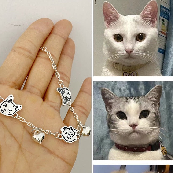 犬や猫などのペット写真で世界に一つの素敵なブレスレット♡