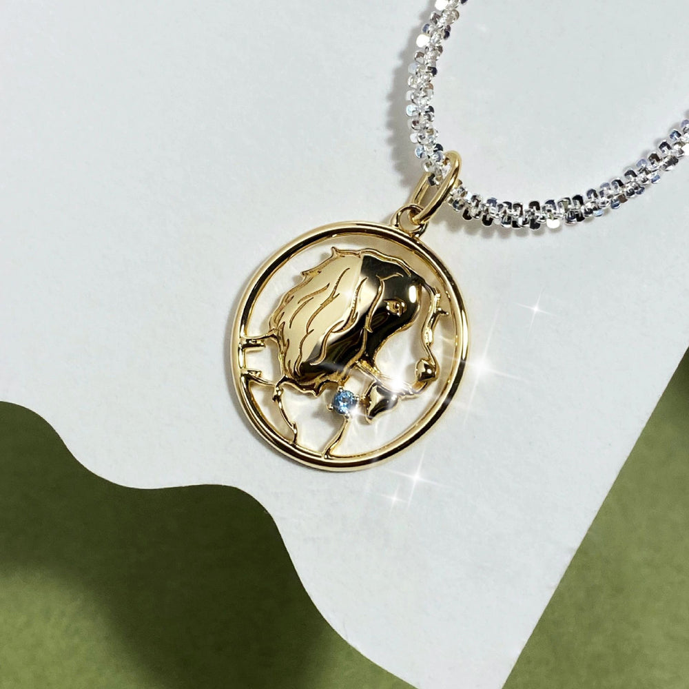 犬や猫などのペット写真で世界にひとつの素敵なネックレス#2♡誕生石♡世界に一つ！