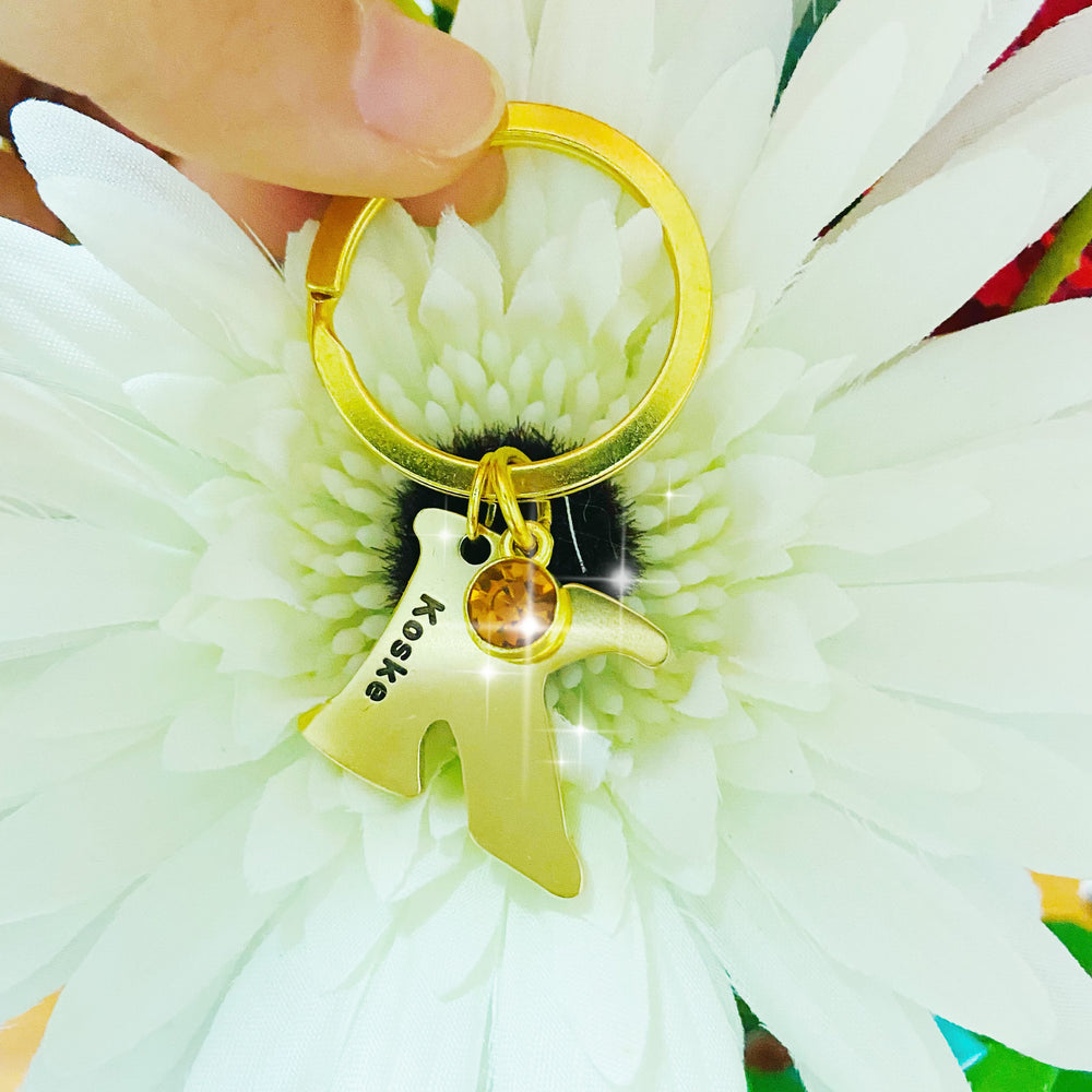 オリジナル迷子札◆アルファベットtag◆人気なギフト