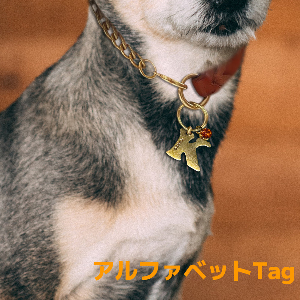 オリジナル迷子札◆アルファベットtag◆人気なギフト