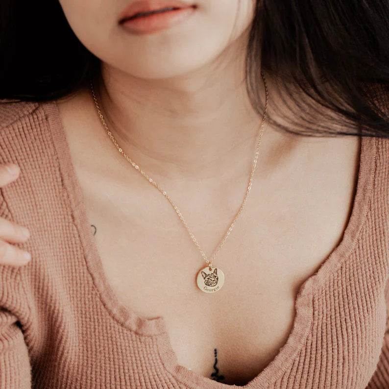 犬や猫などのペット写真で世界に一つの素敵なネックレス♡