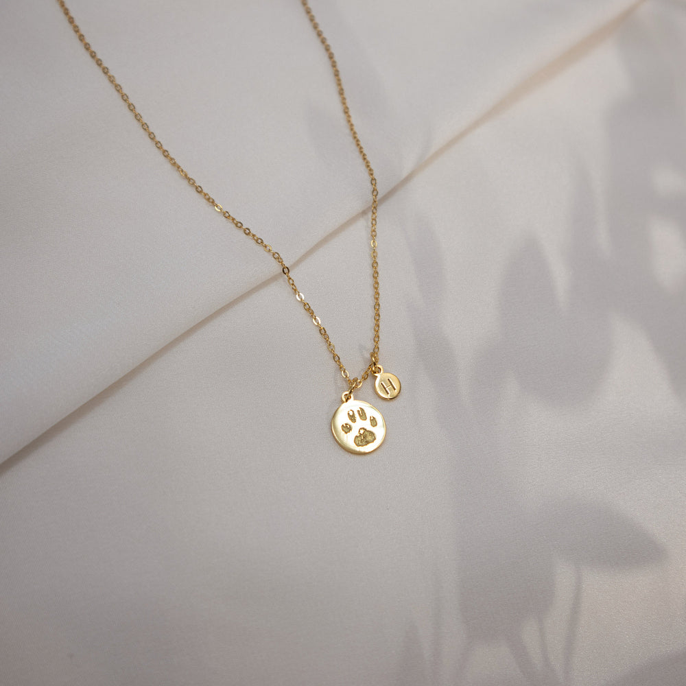 ペットの足跡ネックレス♡世界にひとつの素敵なネックレス