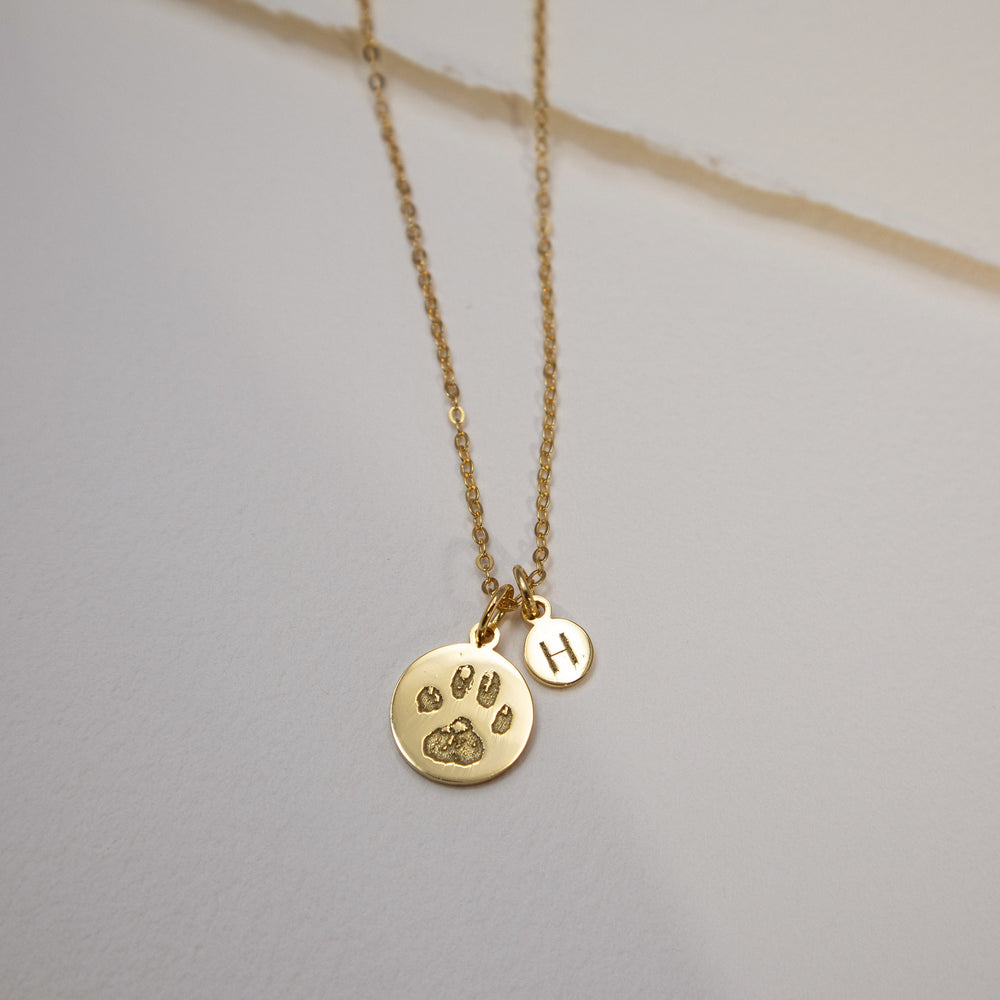 ペットの足跡ネックレス♡世界にひとつの素敵なネックレス