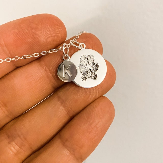 ペットの足跡ネックレス♡世界にひとつの素敵なネックレス