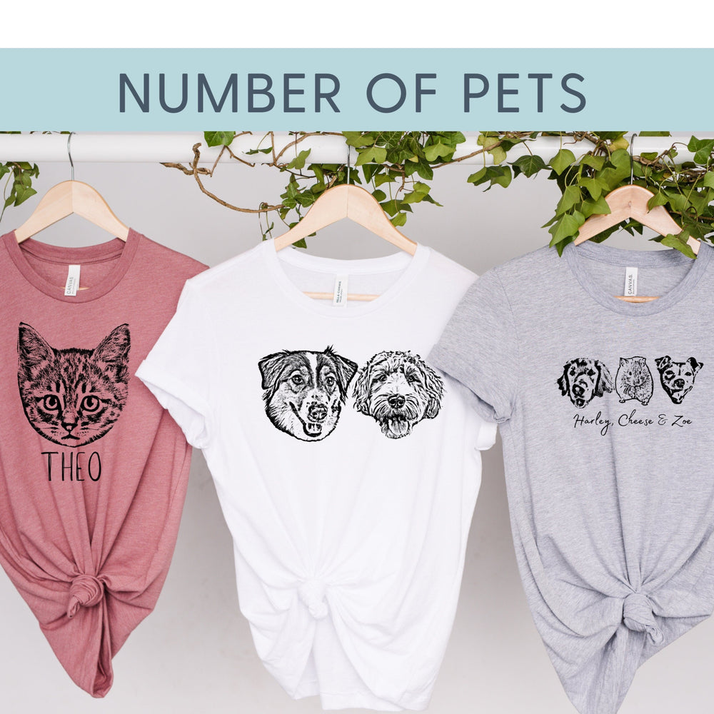 うちの子・ペットの写真でつくる定番お名前Tシャツ XS〜3XL いつでも一緒♪