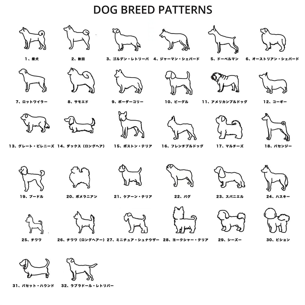 名前やイニシャルでつくるオーダーネックレス♡犬や猫ペットの形でお作りします！名入れ♡世界に一つ！バースメモリー♡ペット♡