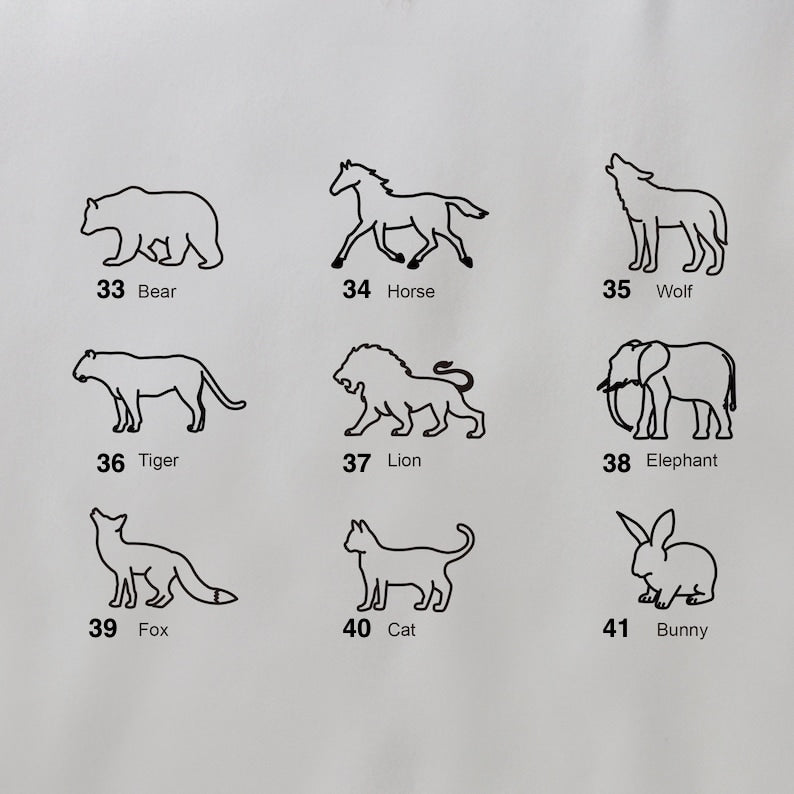 名前やイニシャルでつくるオーダーネックレス♡馬・狼・猫ペットの形でお作りします！名入れ♡世界に一つ！