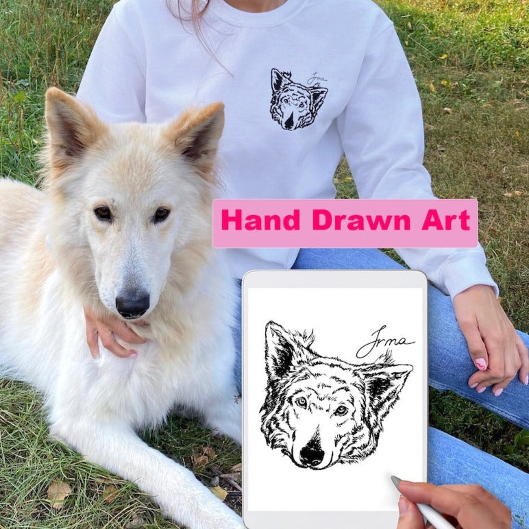 うちの子・ペットの写真でつくる定番刺繍パーカー S〜3XL 大きいサイズ・小さいサイズ♪大きい アバター