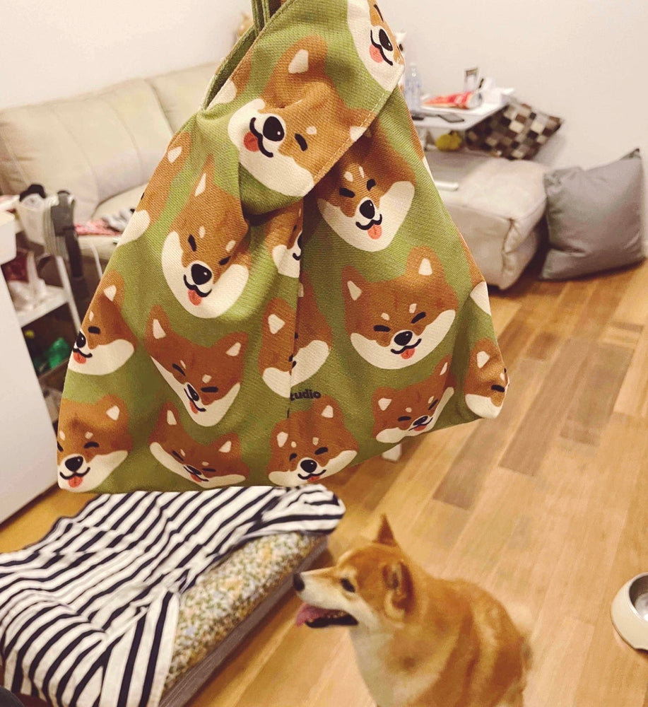 オリジナルペット似顔絵リストバッグ・トートバッグ・人気ギフト