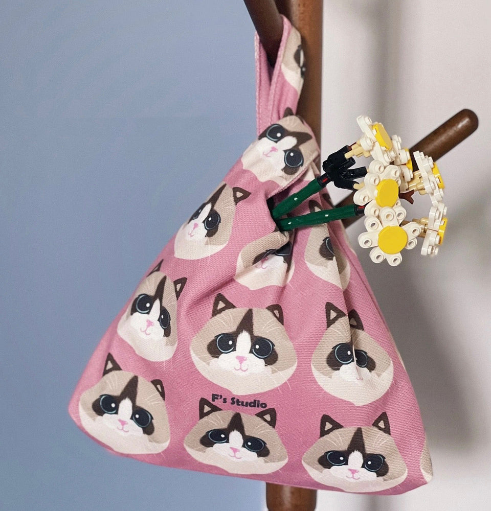 オリジナルペット似顔絵リストバッグ・トートバッグ・人気ギフト