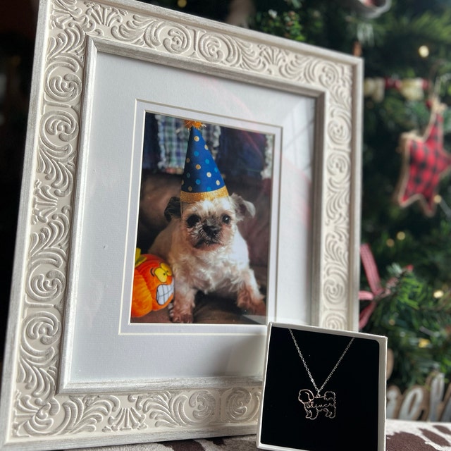 名前やイニシャルでつくるオーダーネックレス♡犬や猫ペットの形でお作りします！名入れ♡世界に一つ！バースメモリー♡ペット♡