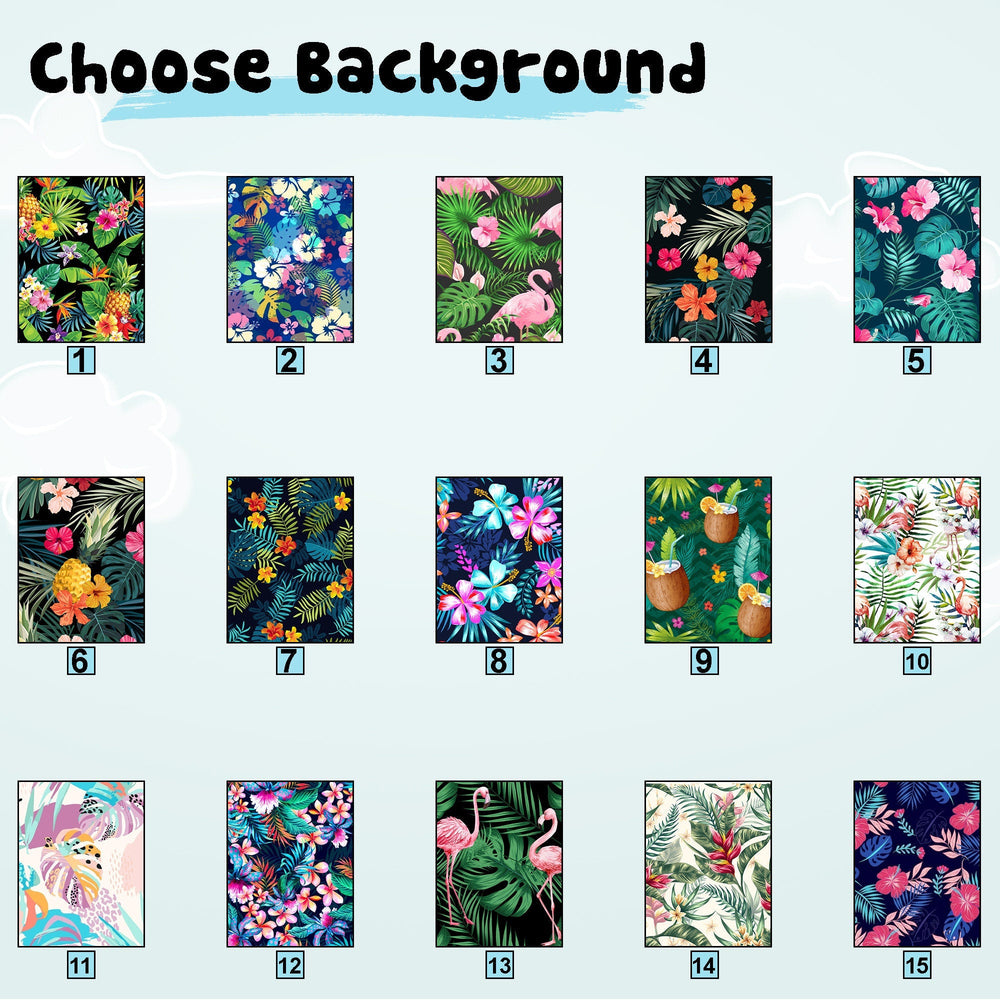 うちの子・ペットの写真でつくるオリジナル ハワイアン・トロピカル・シャツ大きいサイズ・小さいサイズ♪カスタマイズペット用品